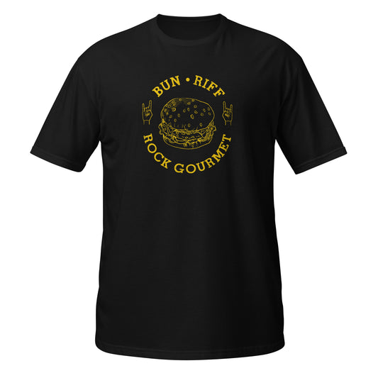 Short-Sleeve Unisex T-Shirt - BUN RIFF ROCK GOURMET